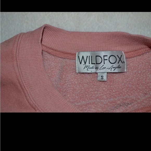 WildFox made in Los Angeles “Rose” small sweatshirt - Picture 2 of 2